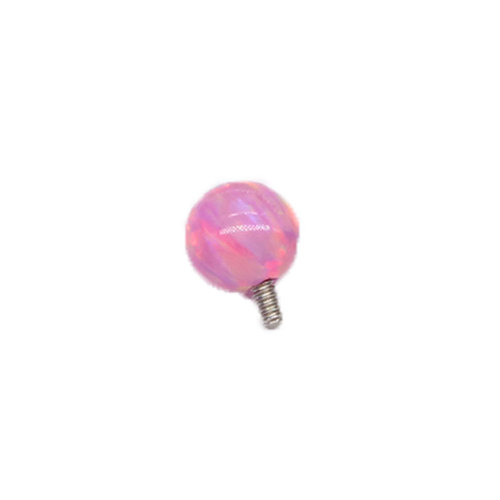 Gaby Opal Opal tongue nail chest ring navel lip nail 5mm ball thread ball with 1.6 rod piercing jewelry