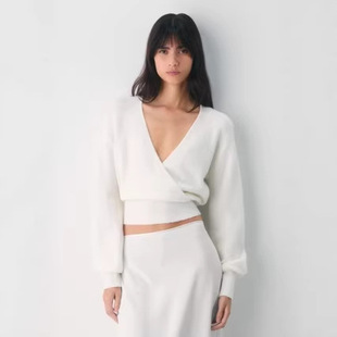 ARITZIA Wilfred Dear Sweater ��ɫ����V�I����ë��