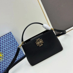 TortyBurch 新しいライチ柄ポータブルミニダイアナ妃レディースバッグ高品質大容量シングルショルダークロスボディバッグトレンディ