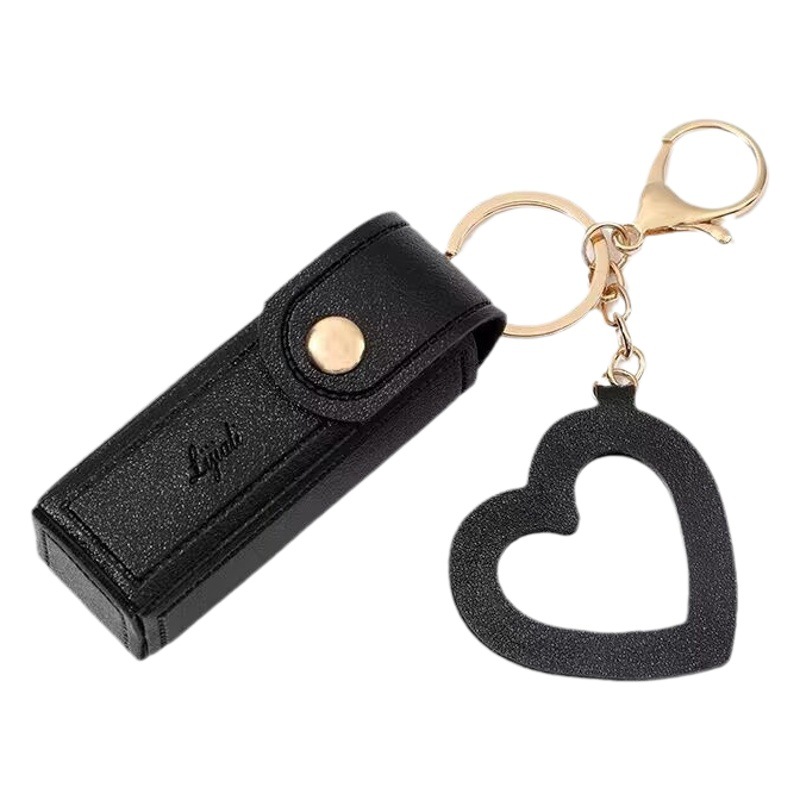 Portable lipstick mouth red envelope new live gift coin purse key chain mouth red envelope mini storage bag with packaging