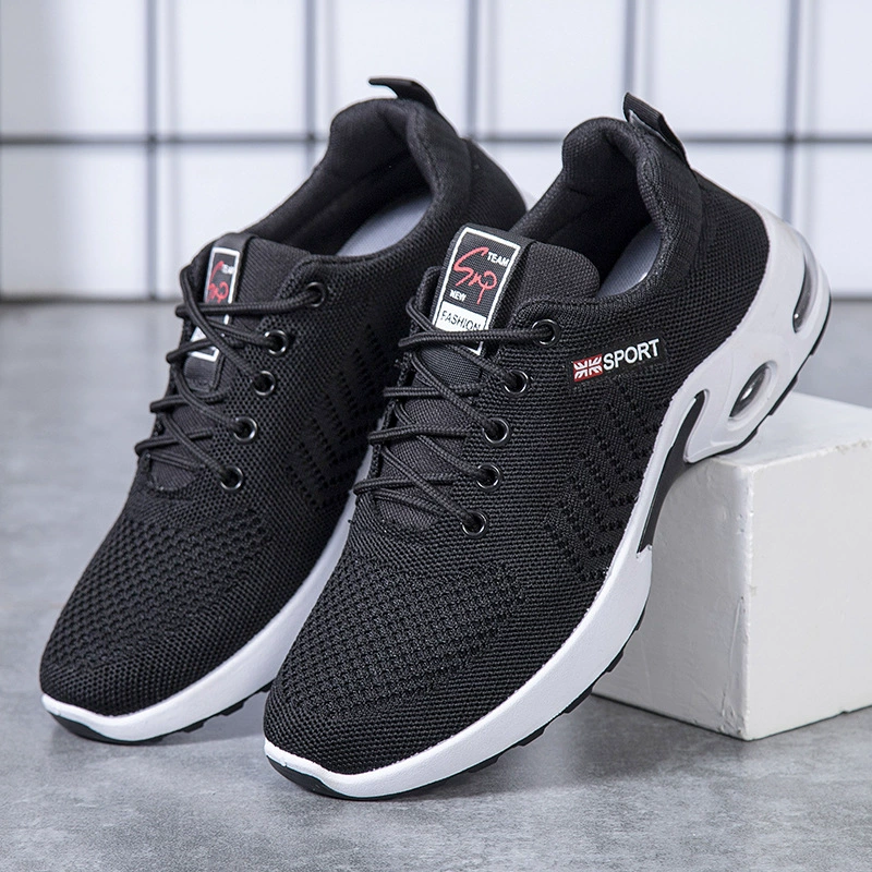 Мужская обувь 3D Трехмерные кроссовки Flying Weaving Повседневная Обувь На Шнуровке Универсальная дышащая весенне-Осенняя обувь с мягкой подошвой по индивидуальному заказу производителей