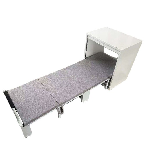 School Office Multi-functional Foldable Single Bed Simple Portable Nap Bed Home Cabinet-style Hidden Bed