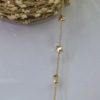 Chain, bracelet, necklace, pendant, accessory, 14 carat, golden color