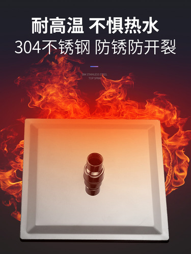 Large pressure shower head, large shower head top spray, pressure single head rose shower rain bathroom shower bath
