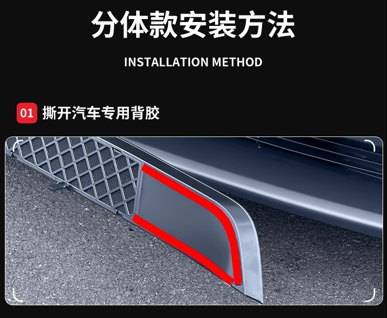 Suitable for the New Version of Tesla Model 3 Highland Removable Central Air Inlet Protective Cover Insect-Proof Net