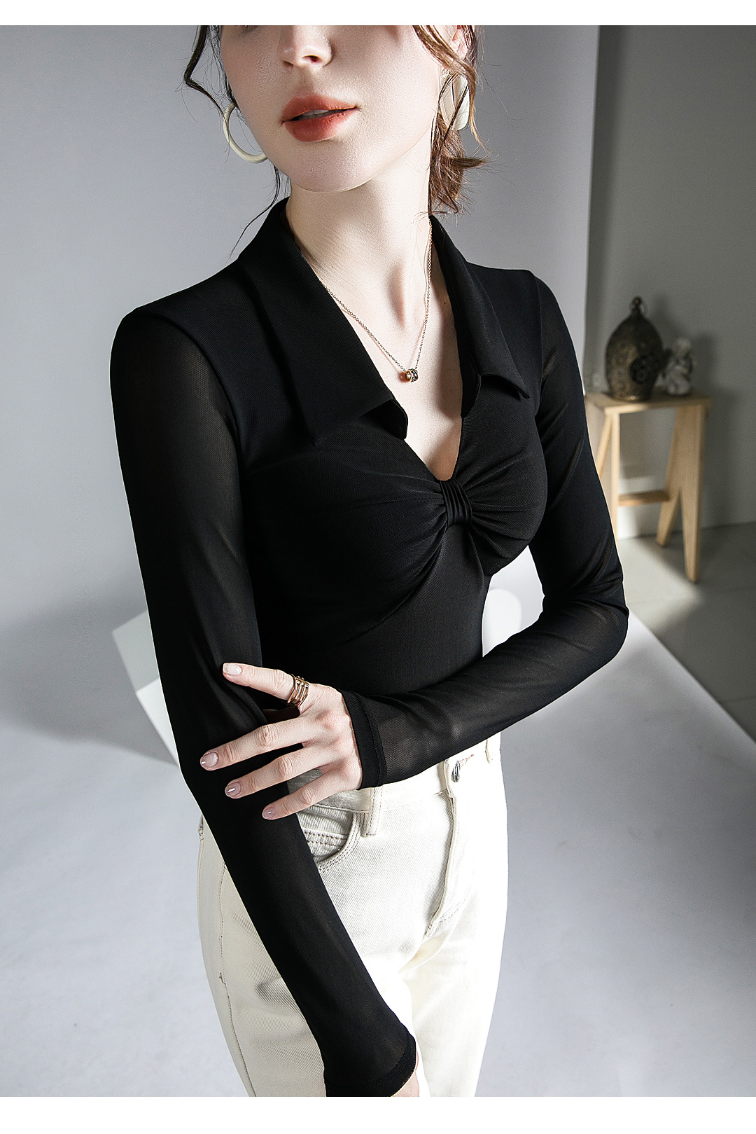 Title 5, T-shirt manches longues avec leggings intégrés,...