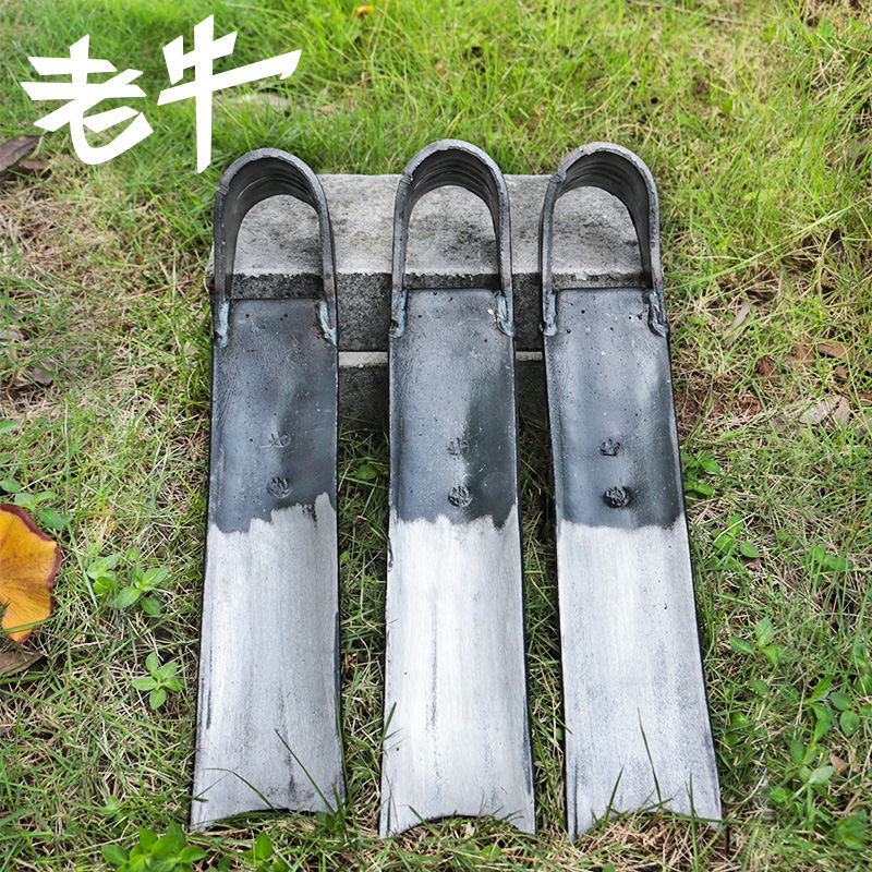 厂家直销老牛挖地种菜钢锄开荒老式农用条锄园林工具户外厚款