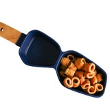 Творческая японская керамическая чаша с двумя -ручка с ручкой мороженого мороженого на столовую посуду на столовой пластинку для завтрака