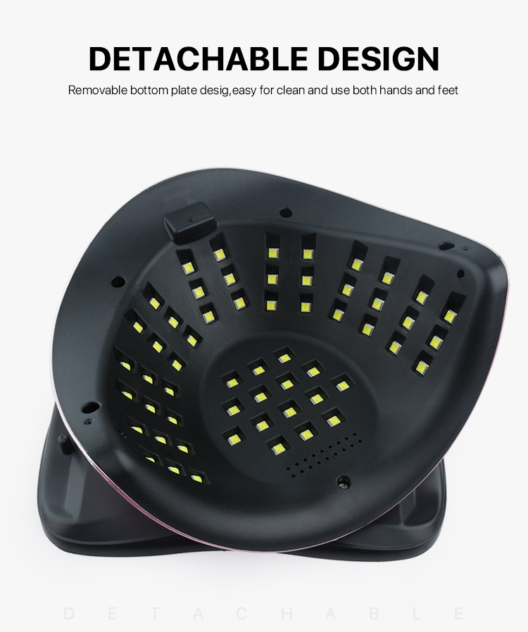 D9 Nail UV Lamp for Nail Salons, UV Nail Polish, Gel Nail Curing, Nail Dryer with Phone Holder Fast Drying.