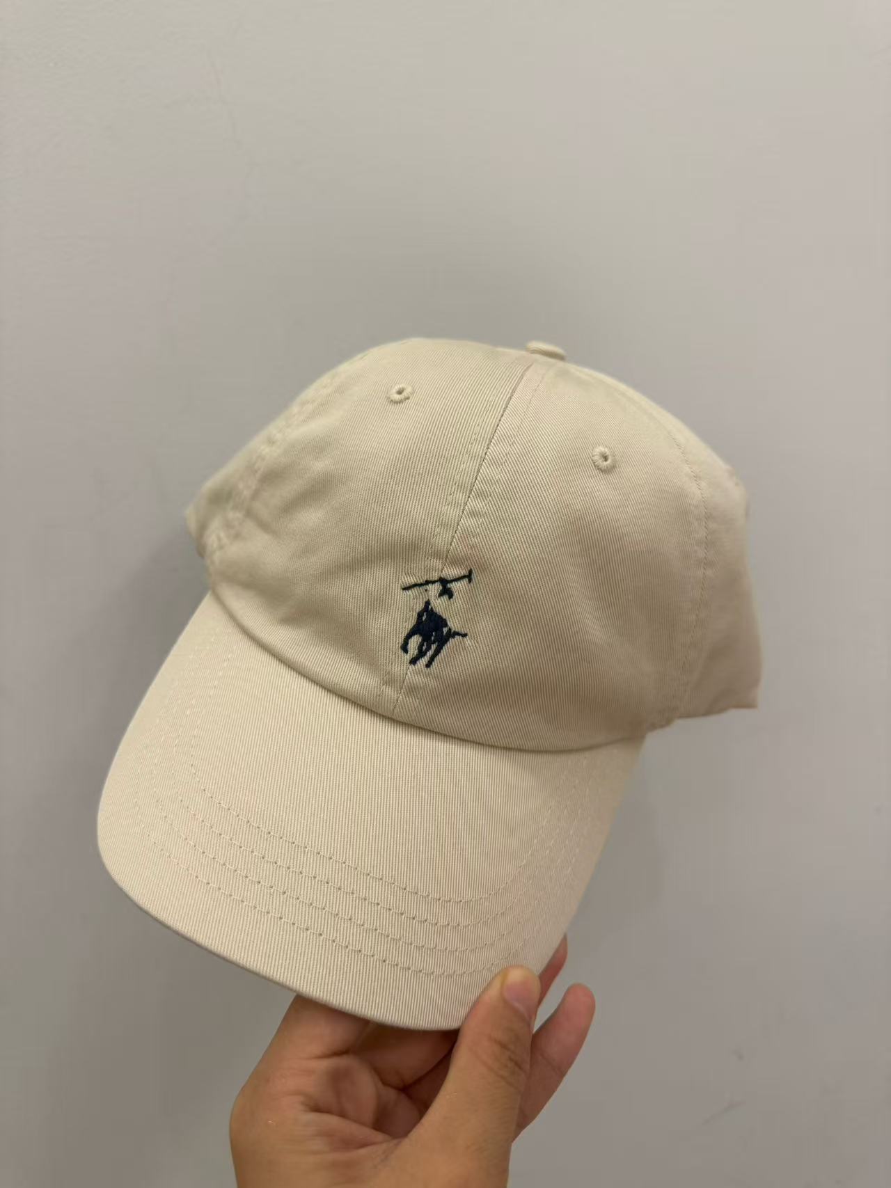 米色藏青标 / 高阶品质版