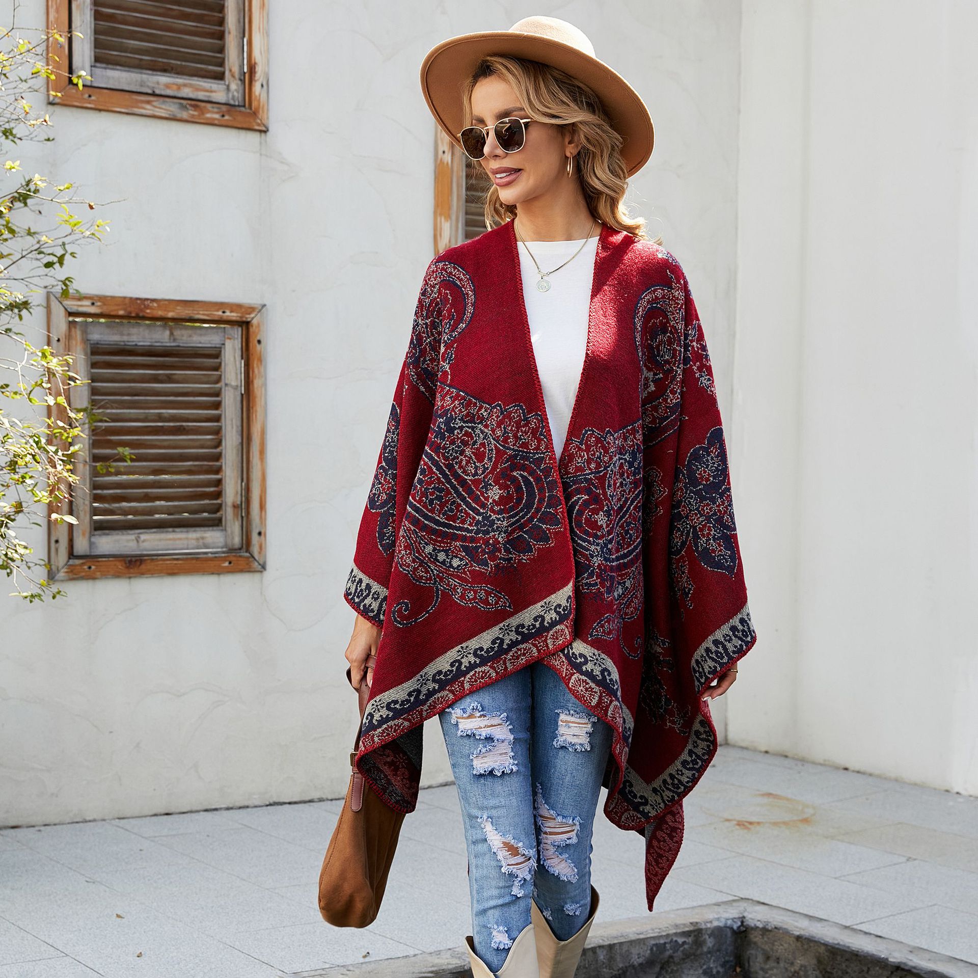 Elegante sciarpa da donna a quadri per l'inverno_voghion.com