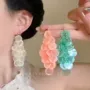 几何圆形夸张小众耳钉