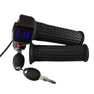Blue screen twist lock forward reversing electric car turn handle electric car accessories speed control handle throttle handle