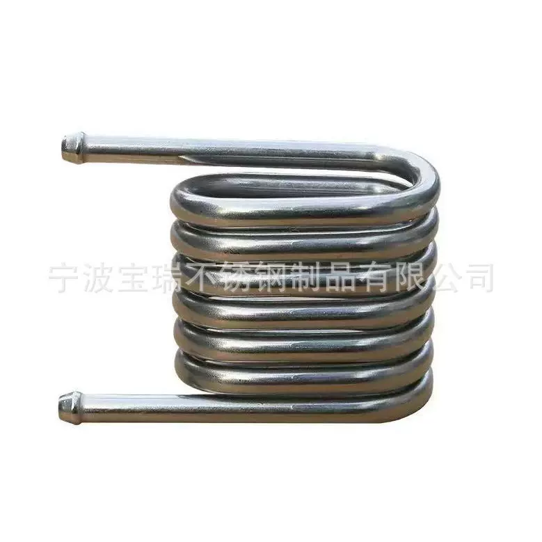 咖啡机 饮料机水管用304不锈钢管 盘管 成品加工 5*0.5 定制非标