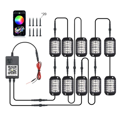 car atmosphere light off-road vehicle – Other lights - 3d-lens-chassis-light-drag-ten-app-boxed