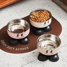 J 50360 Stainless steel pet food bowl ����ַ�������߽���