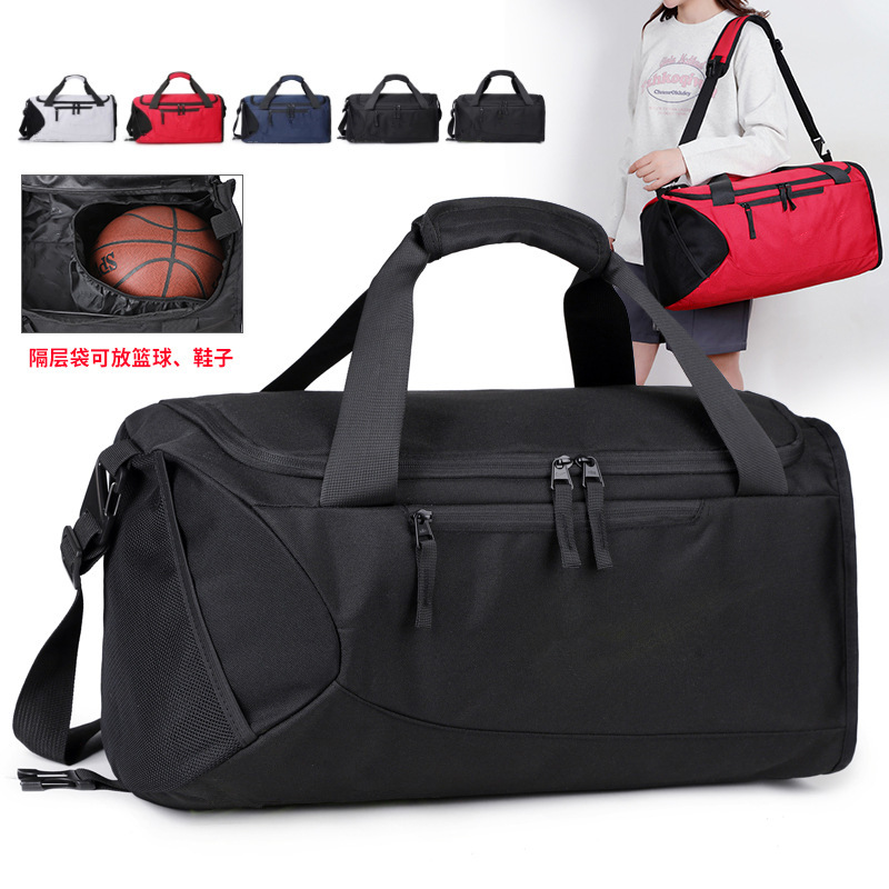 Ba5257 Sports Fitness Bag Student Casual Portable Messenger Bag New Medium Travel Bag Duffel Bag Shoulder Bag