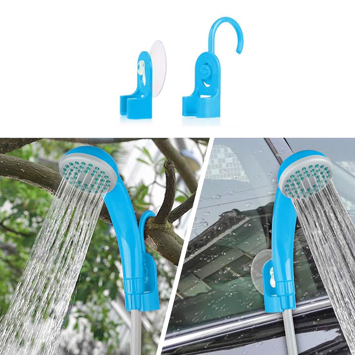 Ducha de coche portátil ducha al aire libre USB inalámbrico de doble uso ducha de baño de camping transfronterizo Inglés