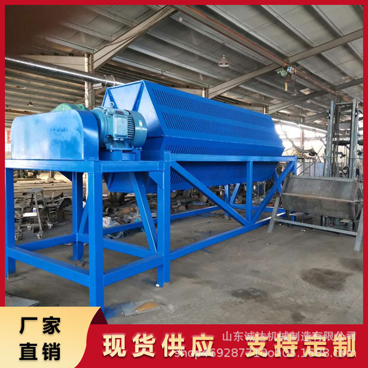 镀锌件批量除油锈机 1米长六角研磨除锈机 铁件除锈干磨机