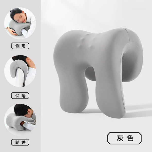 [Four Seasons Back Sleeping Style·Napping Care]✅[Light Gray]