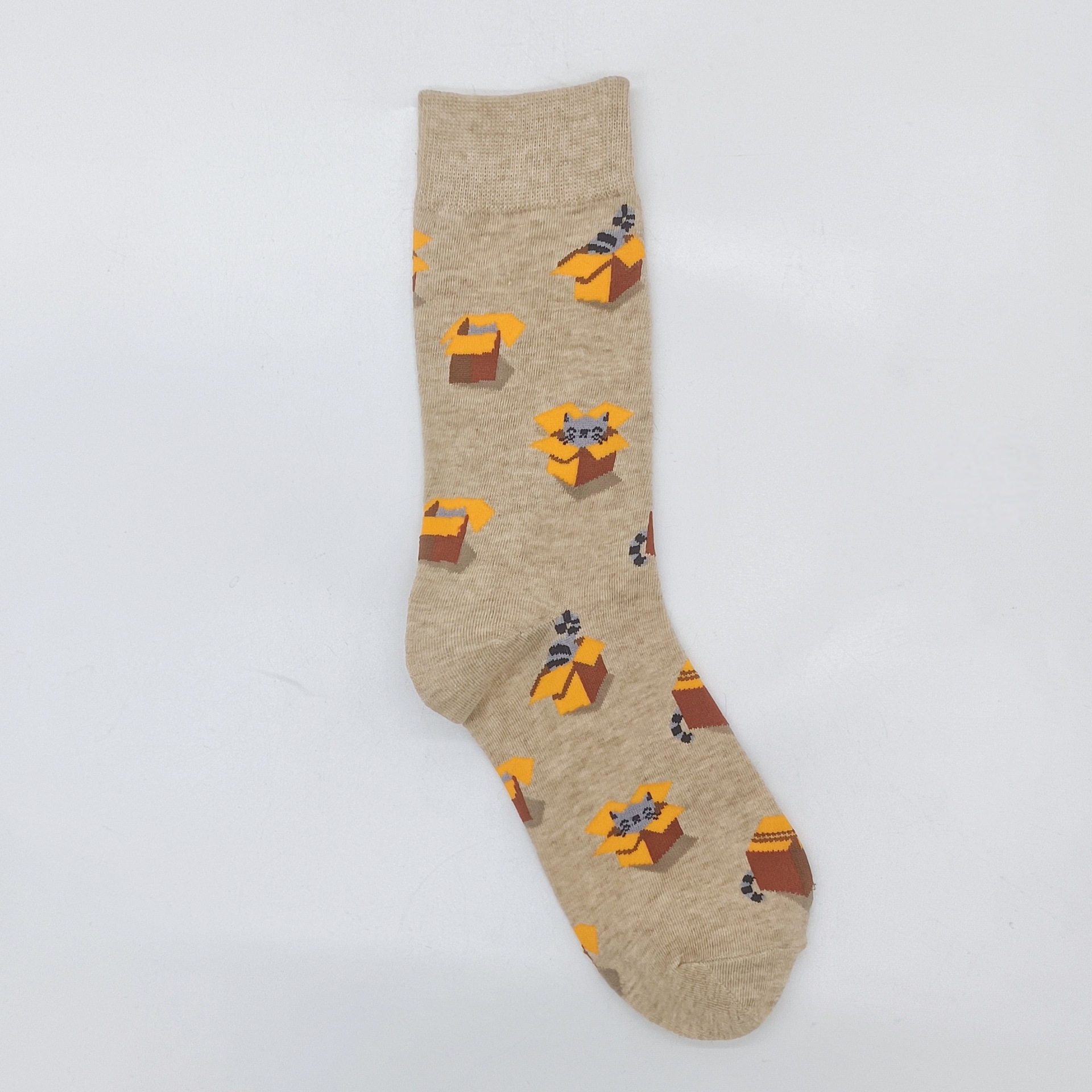 40g Weight Socks Classification Socks Lingerie Type Cotton Fabric Type A Pair Quantity Holiday, Daily Occasion Sweatproof Function Floral Pattern All Seasons Season Unisex Gender Simple Style Style Unisex Simple Style Floral Cotton Crew Socks A Pair 4