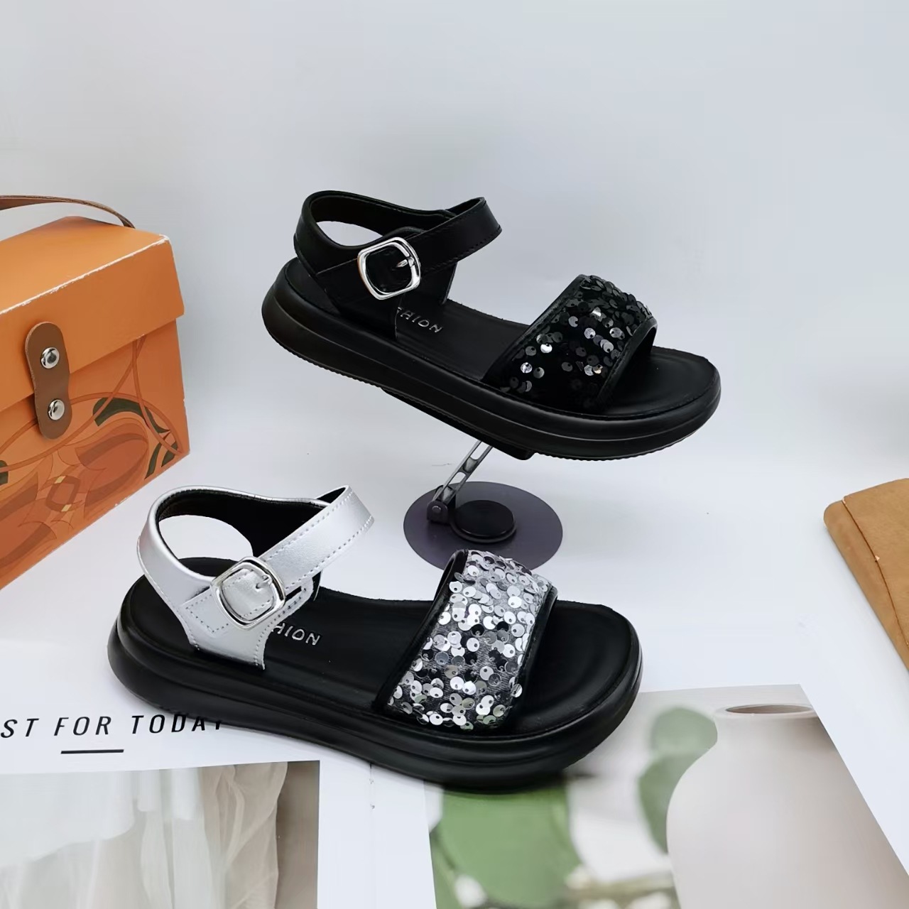 34-39 Tamaño de sandalias para niñas 2026 zapatos de playa para niños zapatos de niñas zapatos de princesa