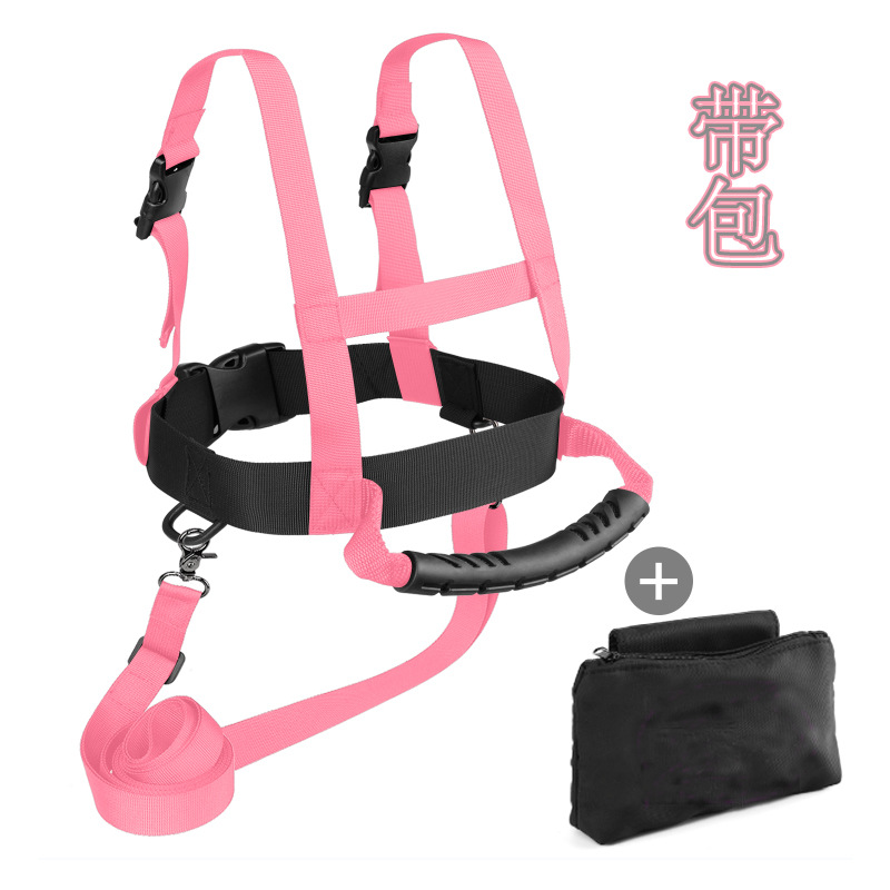 Entrenamiento de esquí para niños con cinturón de seguridad traje de patinaje al aire libre patinaje sobre ruedas enseñanza cuerda auxiliar anti-caída