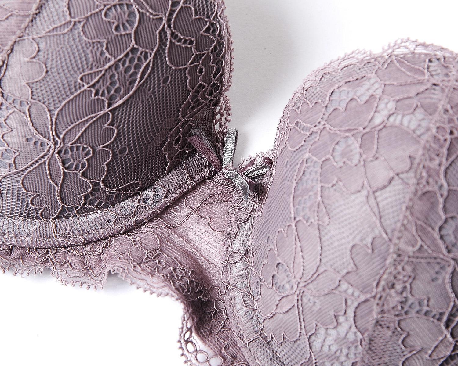 Nieuwe kanten kleine borstplooi inzetstuk pad dames 9227 bh set 16002_voghion.com