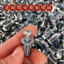 M4M5M6M8花瓣膨胀螺母中空壁虎空心铁皮汽车车牌灯笼拉铆膨胀螺栓