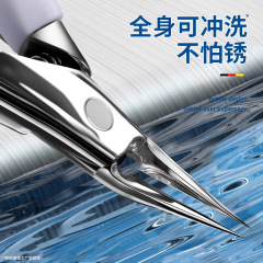 德系超尖甲沟专用指甲刀修脚专用工具斜口剪脚趾甲剪刀单个鹰嘴钳