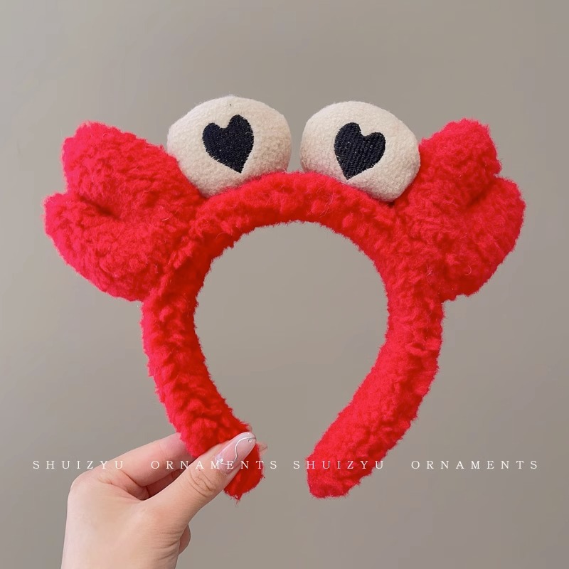 Face Wash diadema especial femenina 2023 nueva diadema femenina antideslizante horquilla de pelo de felpa Paquete de pelo banda de pelo de dibujos animados tocado