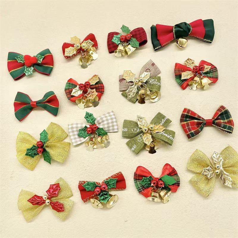 Christmas DIY craft kit: twine bells, bow decorations, gift box, wreath, Christmas ornaments, bow pendants Christmas DIY craft kit: twine bells, bow decorations, gift box, wreath, Christmas ornaments, bow pendants