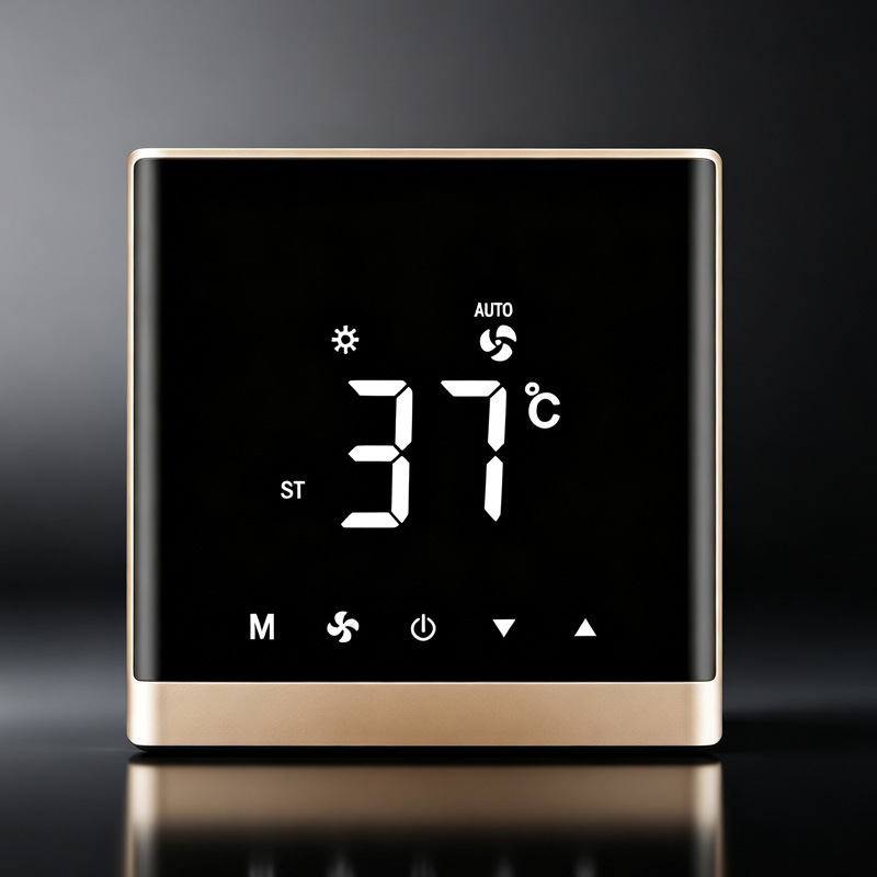 Termostato para Aire Acondicionado Central con Pantalla Táctil LCD