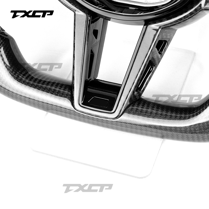 Suitable for BMW 1234567 Series X1X2X3X4X5X6X7 old model upgrade to new M4 CS carbon fiber steering wheel