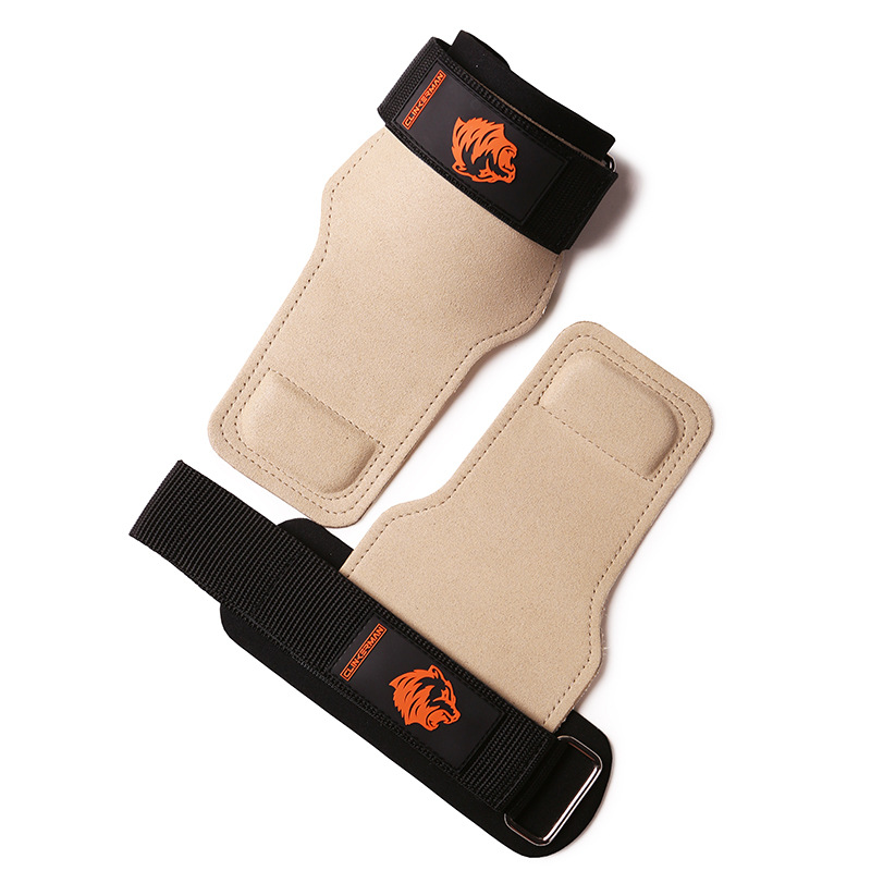 protector de estiramiento resistente de silicona cuero de vaca resistente al estiramiento duro cinturón de protección de la palma de acondicionamiento físico cinturón auxiliar de protección de la palma de la mano