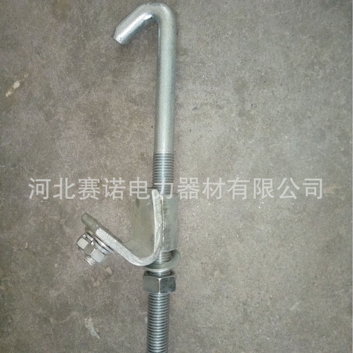 殿力27.5kv接触网接地线夹 轨道用可调接地极 轨道用钩子卡子