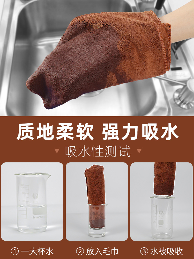Towels, Canteen Table Cleaning, Hotel Kitchen Housekeeping, Floor Mopping Rags, Five-Color Hotel Room Cleaning