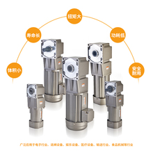 陆连直角调速电机220V中空小型380V减速电机单相齿轮减速瑞知德
