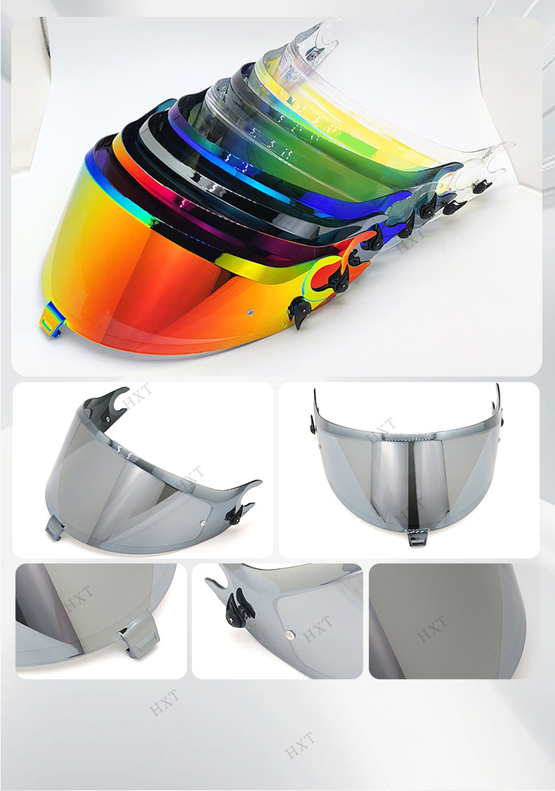 Manufacturer Spartan Gt Full-Face Helmet Lenses Are Compatible with Shark Spartangt/Pro/Rs Helmet Visors