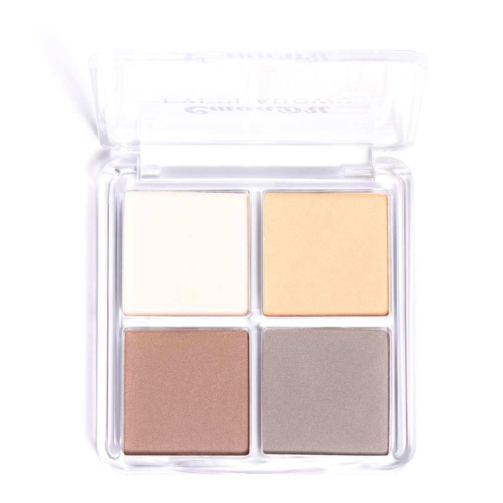 Check it out! Link Disclaimer - Exclusive for foreign trade :CmaaDU 4-color Eyeshadow matte Pearlescent Eyeshadow palette undefined