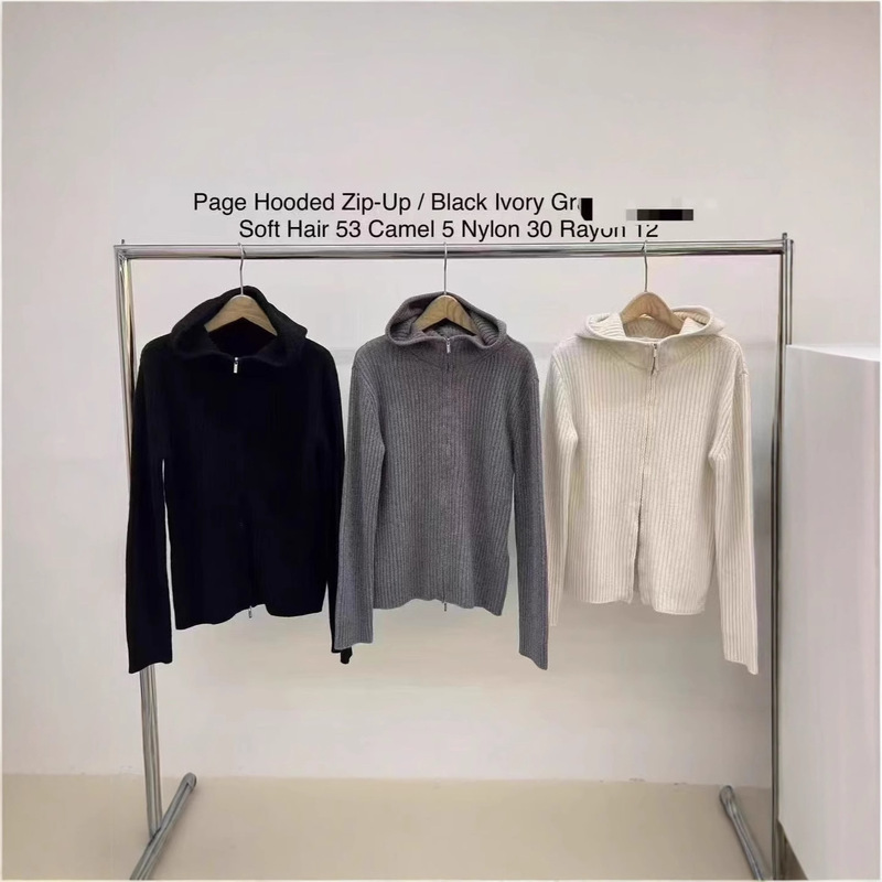 [Pre-Sale] Korean Dongdaemun Mohhe2025 New Winter Fashion Versatile Casual Slimming Look Sweater