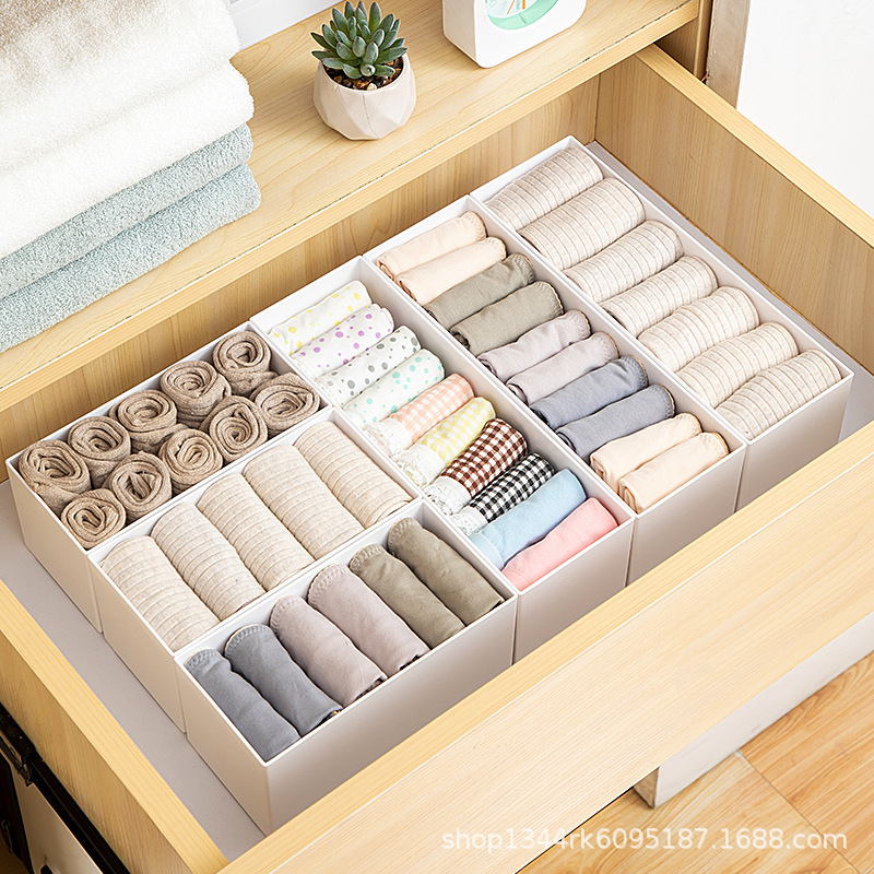 下着収納ケース家庭用肌着収納ケース壁掛け下着ケース靴下収納神器掛け|undefined