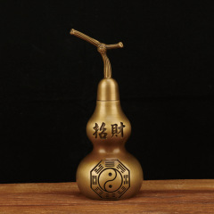 Antique-copper gourd ornament, eight-trigram copper gourd, vine-copper gourd, wholesale