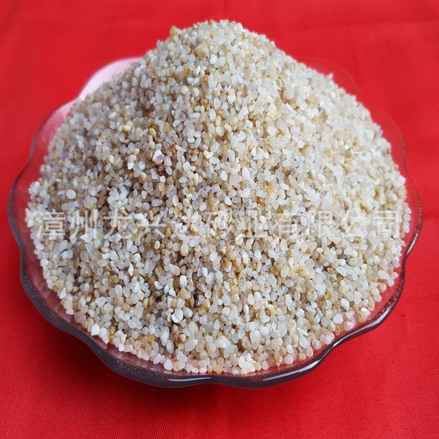 滤料用石英砂 自来水厂滤料 海砂滤料 污水处理滤料厂家