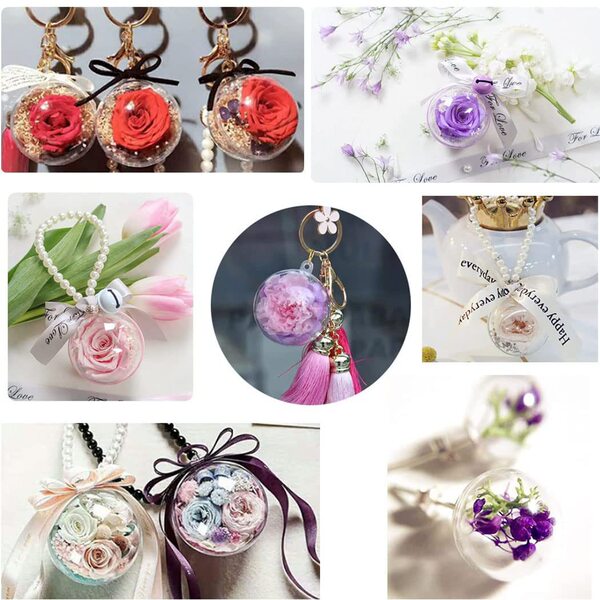 Cross-border boxed PS plastic transparent ball acrylic ball hollow…