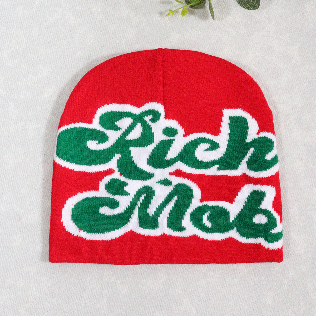 Unisex Strickmütze Alphabet Strickmütze warme Strickmütze_voghion.com