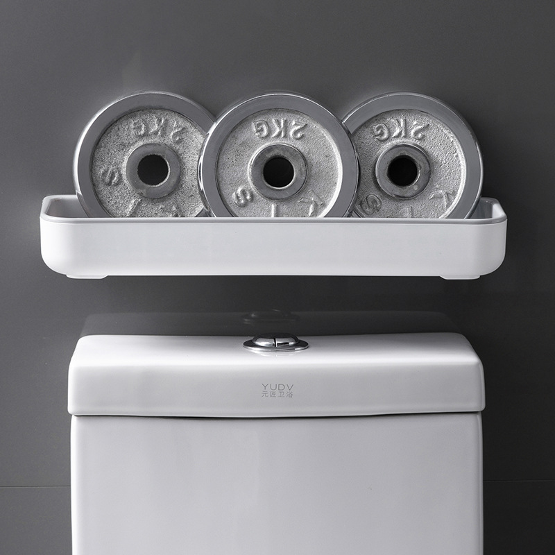 Estante de almacenamiento de inodoro encima del inodoro baño sin punzonado inodoro lavabo colgante de pared estante de almacenamiento