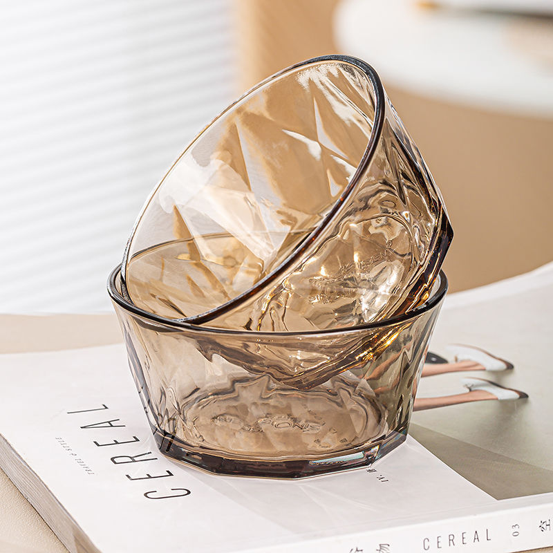 브라운 4.5inch 작은 그릇 2개