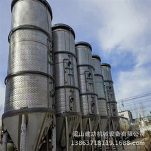 二手出售不锈钢锥形发酵罐 葡萄酒果酒啤酒发酵罐 30吨发酵储罐