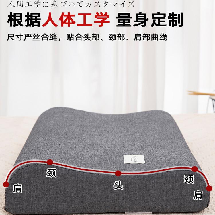 Un par de fundas de almohada de látex de algodón lavadas Funda interior de núcleo de almohada de 40x60 Funda de almohada especial para niños de 30x50